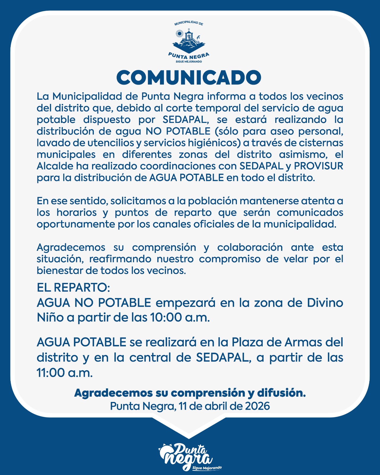 Comunicado 012